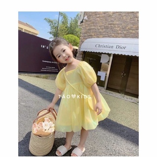 VÁY CÔNG CHÚA CHO BÉ, ĐẦM BÉ GÁI CHẤT LIỆU VOAN TƠ KÈM TÚI SIÊU XINH HÀNG LOẠI 1⚡ FREE SHIP⚡️(X4)