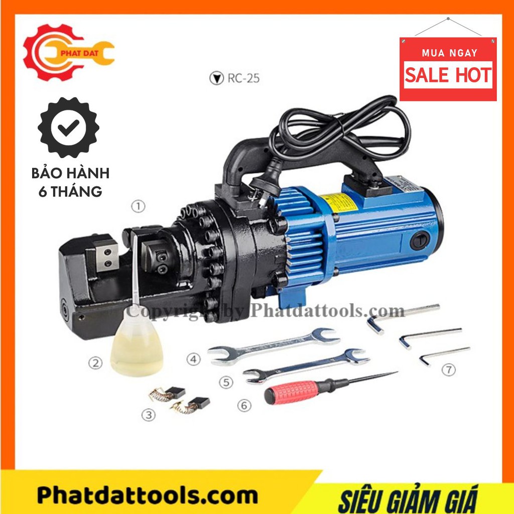 Máy cắt sắt thủy lực RC25