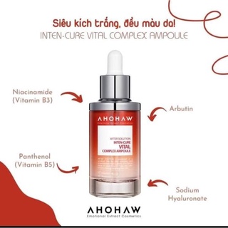Serum trắng da siêu tốc Ahohaw đỏ