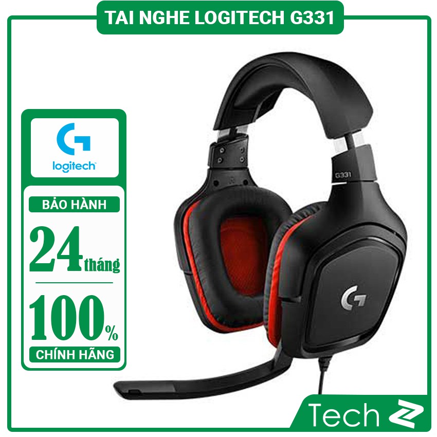 Tai nghe gaming Logitech G331 dành cho PC, PS4, Mac, Mobile, Xbox One, Switch