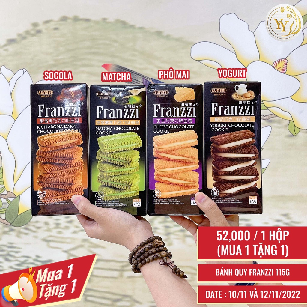 [MUA 1 TẶNG 1] Bánh Quy Franzzi 115g