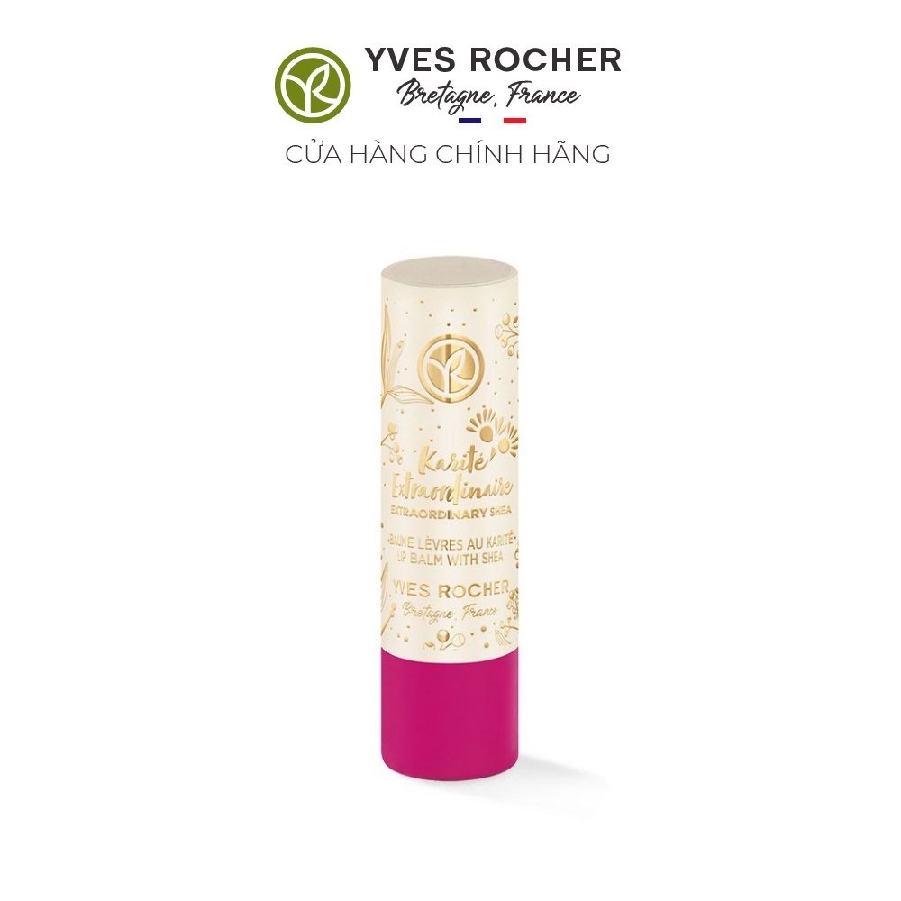 Son Dưỡng Môi Yves Rocher Extraordinary Shea Lip Balm With Shea 4.8g