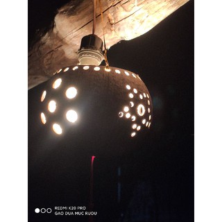 Lồng Đèn Gáo Dừa | Lồng Đèn | Gáo Đèn Trang Trí