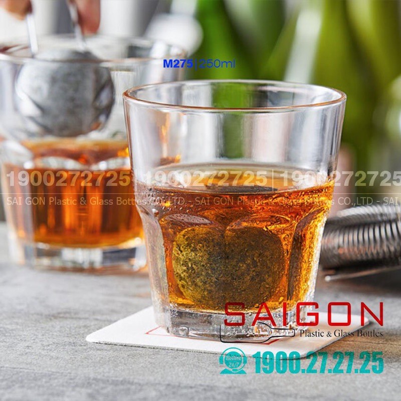 Ly Thủy Tinh Central Lùn 250ml | Nhập Khẩu INDO , Thủy Tinh Cao Cấp | BigBuy360 - bigbuy360.vn
