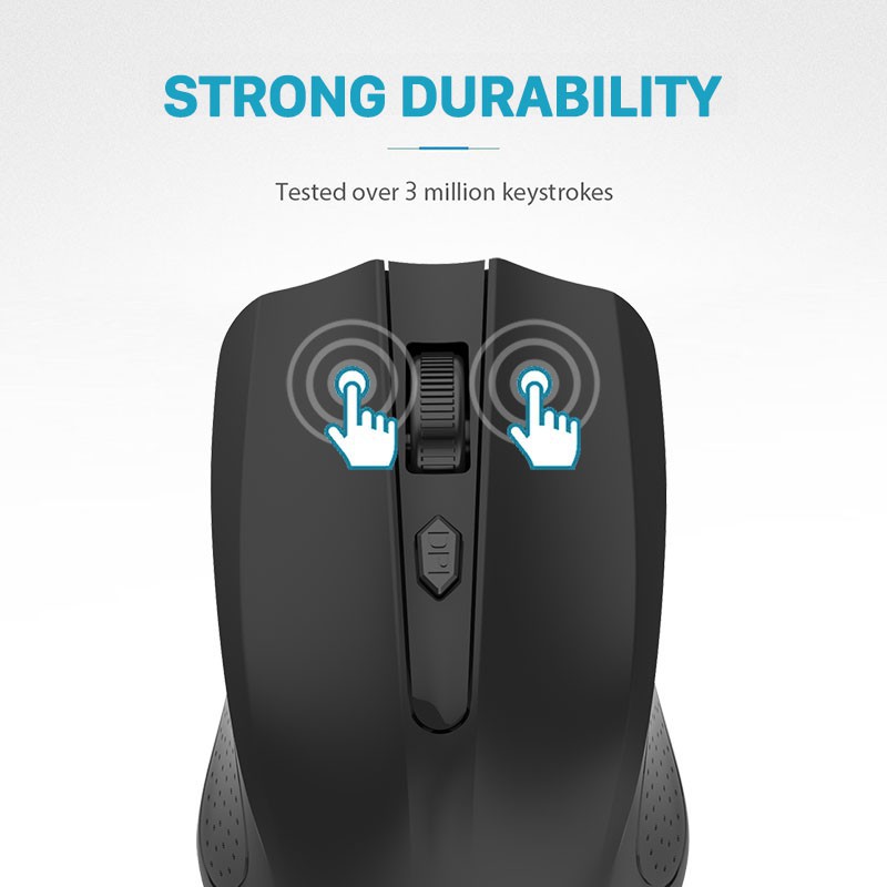 Chuột không dây 2.4Ghz 1600 DPI