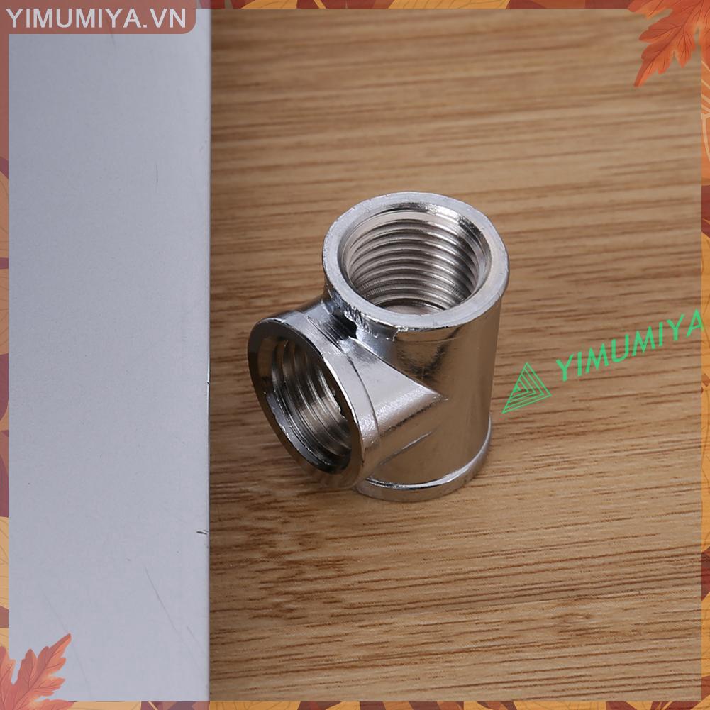 Đầu Nối Ống Nước Chữ T 3 Chiều G1 / 4 Cho Hệ Thống Làm Mát Bằng Chất Lỏng