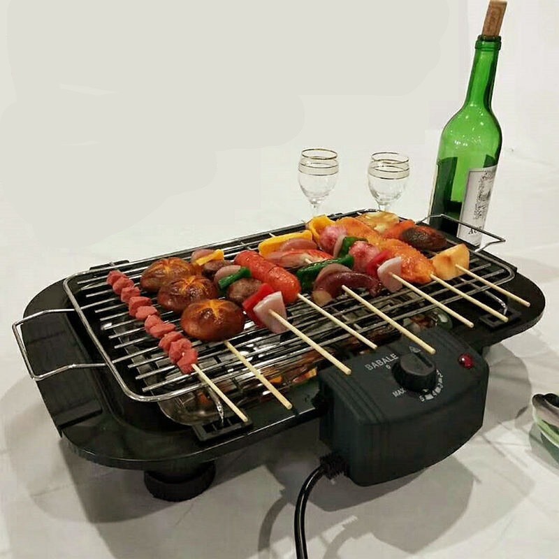Bếp nướng điện cao cấp không khói Electric barbecue grill 2000W-1043