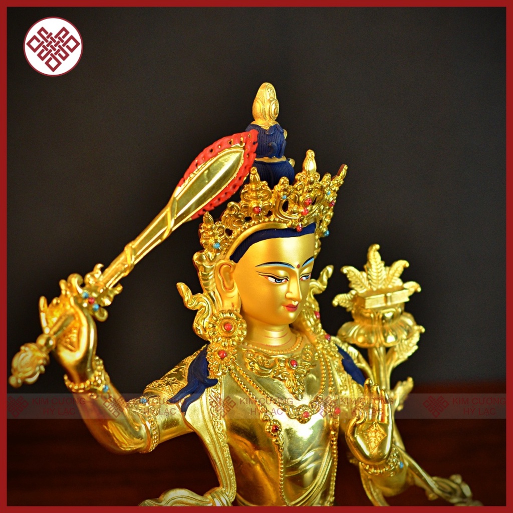 Tượng Phật Văn Thù Sư Lợi Bồ Tát Mật Tông [Kim Cương Hỷ Lạc]