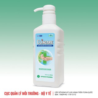 Sát khuẩn tay khô nhanh Clincare 500ml