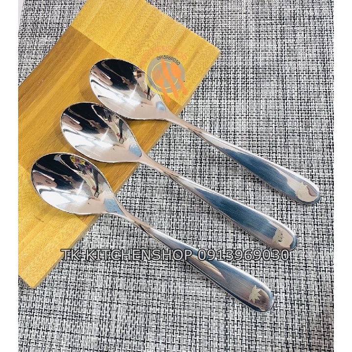 *số lượngcó hạn* THÌA INOX CÓ LOGO HOA SEN hàng mới 100%, thìa inox được làm từ inox 304 cao cấp, hàng vn chất lượng cao