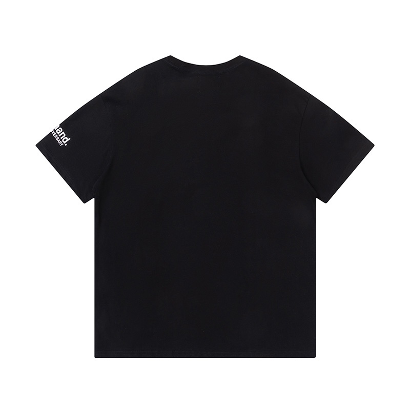 Áo Thun Tay Ngắn In Chữ Màu Sắc Độc Đáo Thời Trang Đường Phố Cho Nam Và Nữ