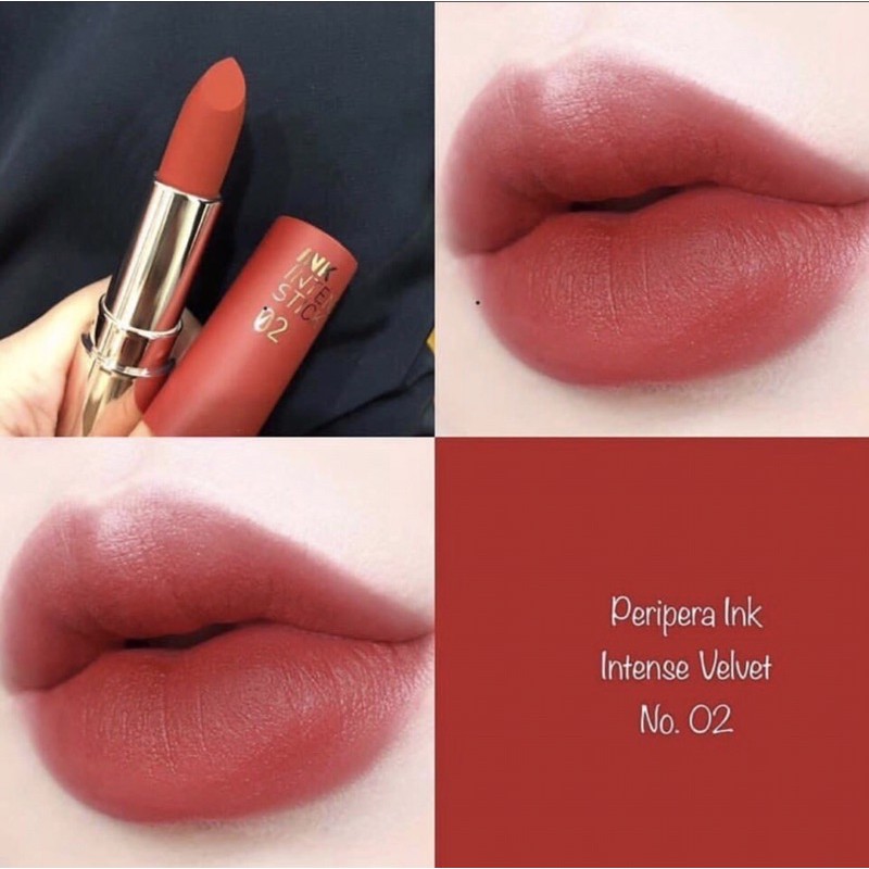 Son thỏi Peripera Ink Velvet Intense Stick Hàn Quốc