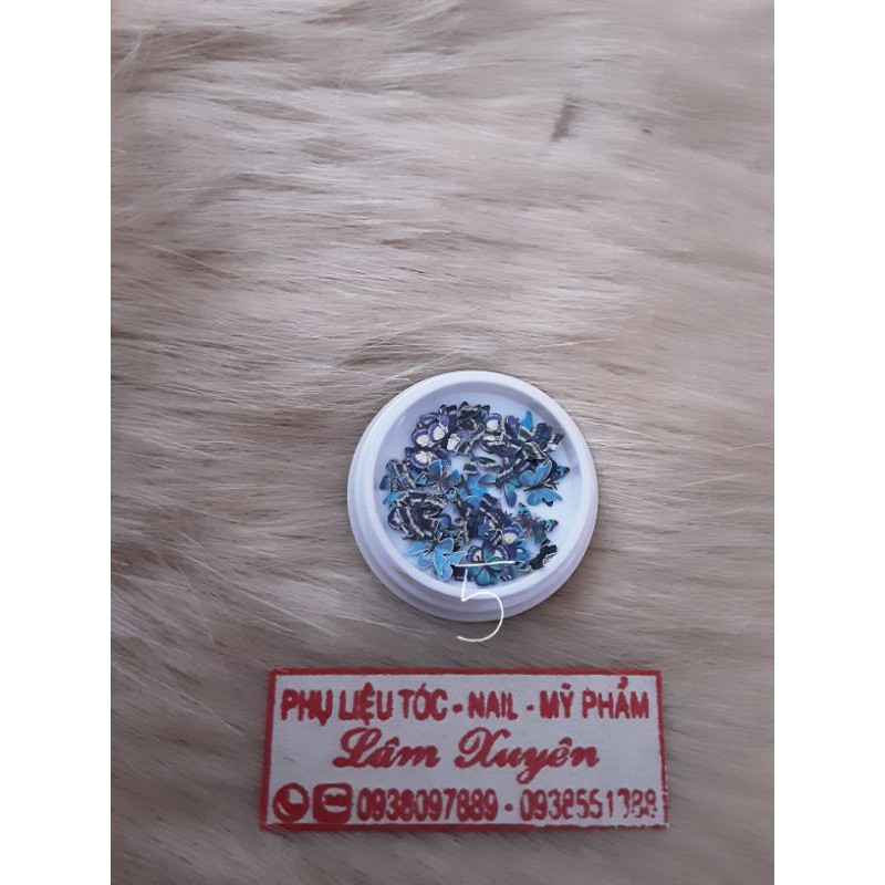 Hoa nỗi, hoa 5d, bướm 5d trang trí nail hủ 20K