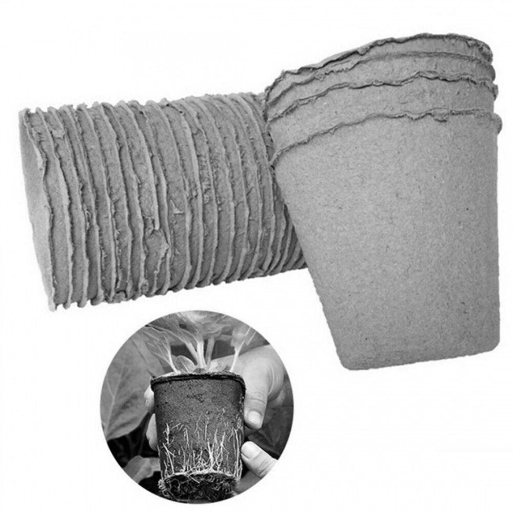 HARRIETT Chậu Trồng Cây Phân Hủy Sinh Học 6cm