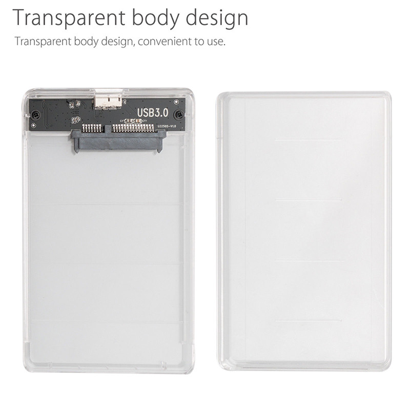 Hộp Đựng Ổ Cứng Ngoài 2.5in Sata Usb 3.0 Hdd Có Đèn Led | BigBuy360 - bigbuy360.vn