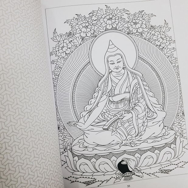 Sách - Sách tô màu Nghệ thuật Phật giáo 2