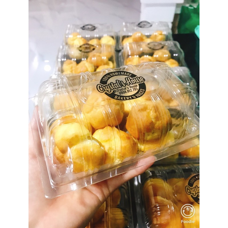 Bánh Su Kem (1 hộp/ 10 cái) -[Ship nội Tphcm -Nowship-Grabship]