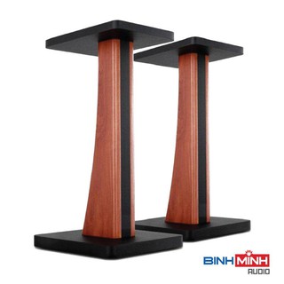 Chân loa gỗ bookshelf cong cao 60cm