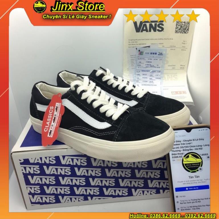 [Hot Trend] 🔥Giày thể thao 🔥van đen kẻ tráng nhung ni🔥 cao cấp - Jinx Store | BigBuy360 - bigbuy360.vn
