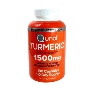 Viên Uống Tinh Chất Nghệ Qunol Turmeric 1500mg 180v – Mỹ 04/2023 (hũ)