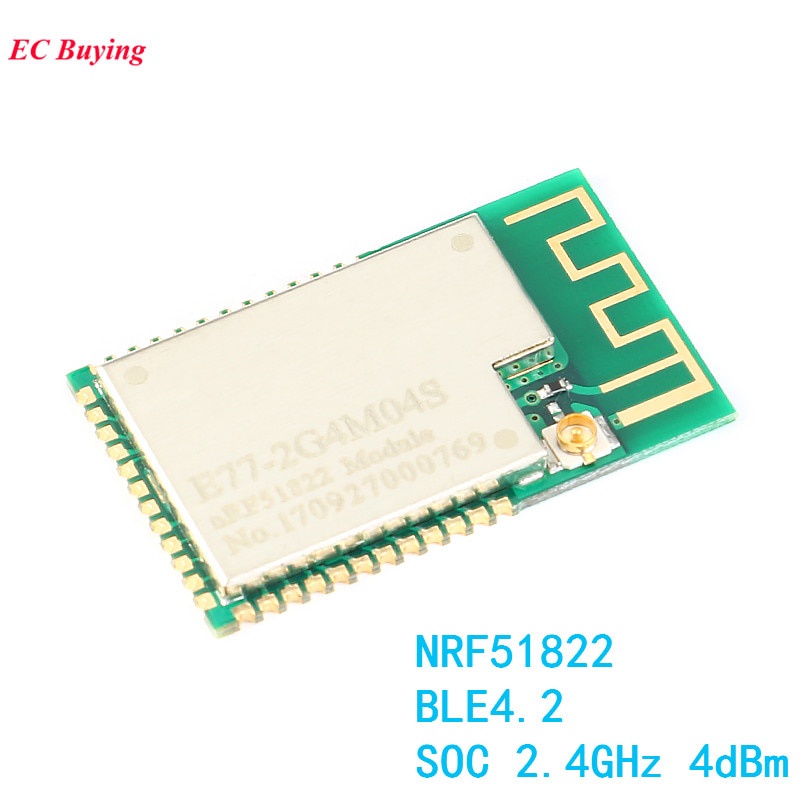 Bảng Mạch Phát Triển Không Dây Nrf51822 4.2 Ble4.2 Soc 2.4ghz 4dbm Pcb