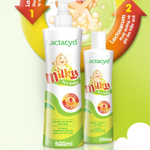 (Date 2023) Sữa tắm latacyd milky 250ml