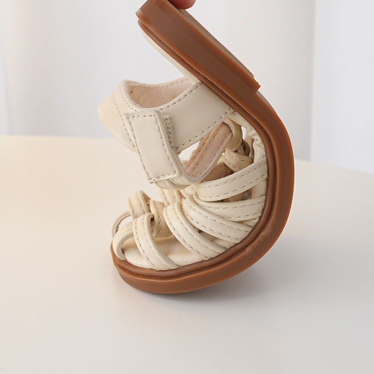 [Hàng Mới Về] Giày Sandal Đế Mềm Hở Ngón Thoải Mái Phong Cách Hàn Quốc Dễ Phối Đồ Thời Trang Mùa Hè Cho Bé Gái