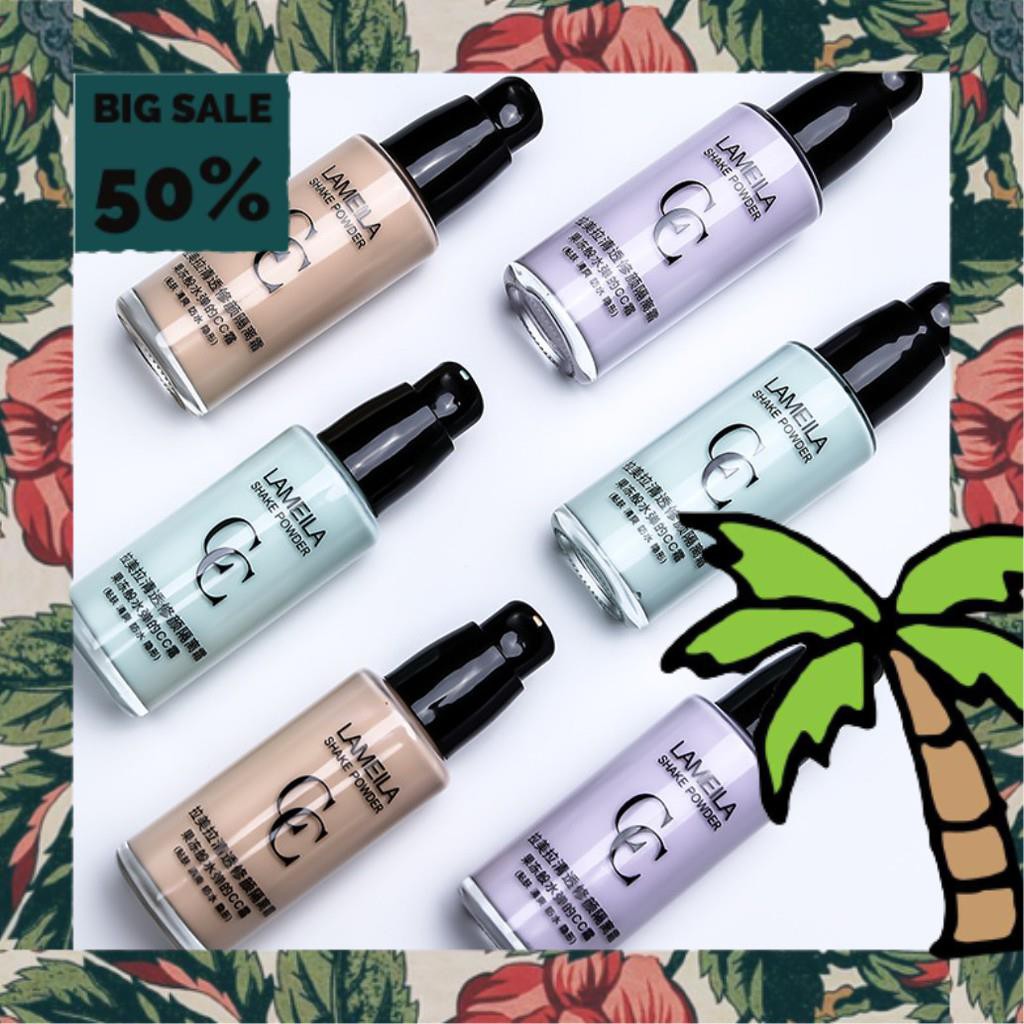 Kem Nền CC Cream Lameila 3028 SHAKE Che Phủ Cao Chống Bết Dính Nội Địa | BigBuy360 - bigbuy360.vn