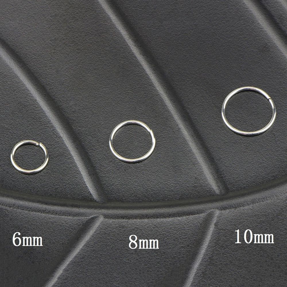 1 Khuyên Tai / Mũi Mỏng 0.8mm Nhiều Màu Thời Trang