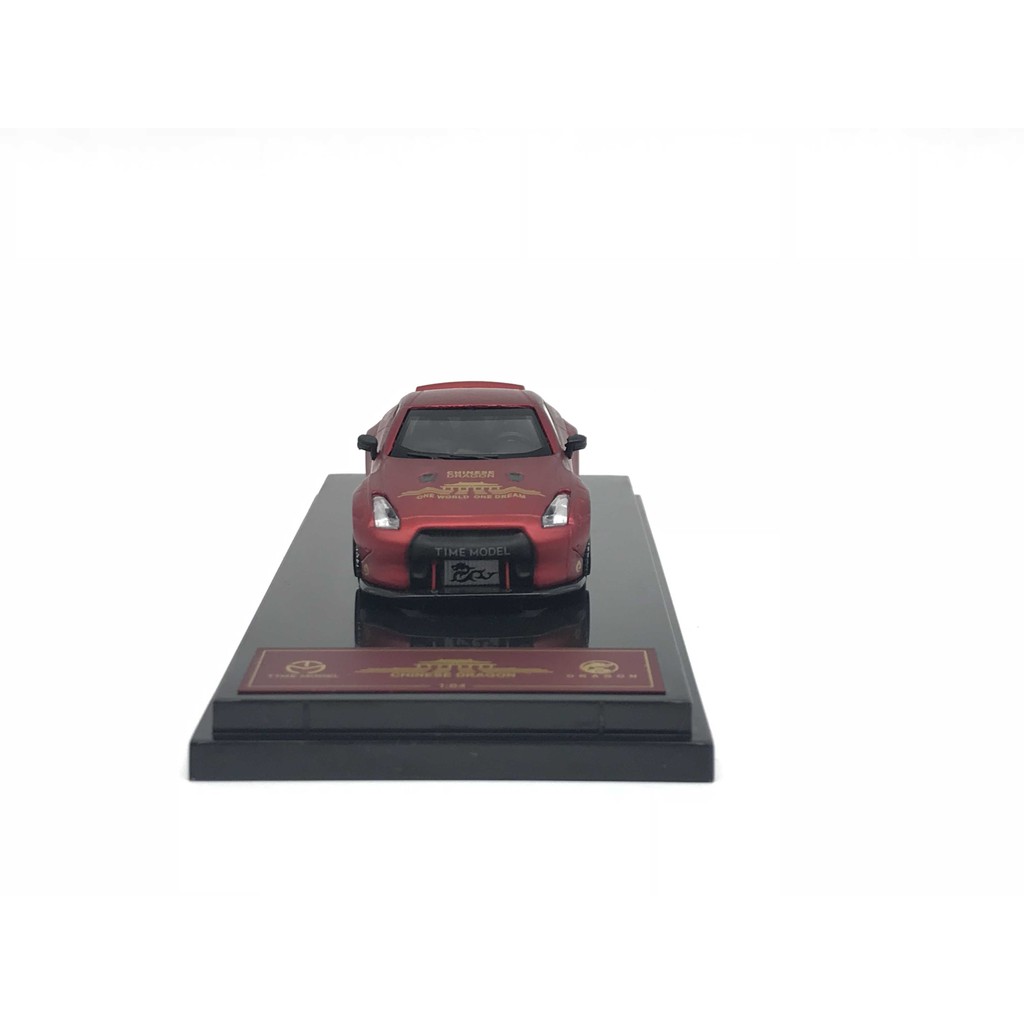 Xe Mô Hình Nissan GTR R35 Chinese Dragon 1:64 Time Model ( Đỏ )