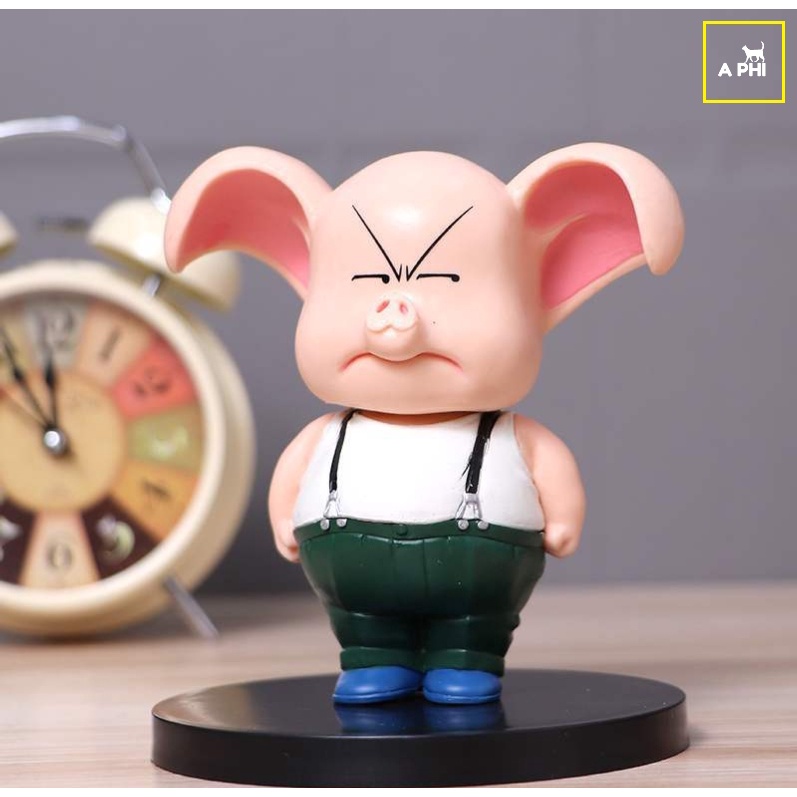 Mô hình Dragon Ball thời thơ ấu Songoku, cụ rùa, krillin, lợn 16cm