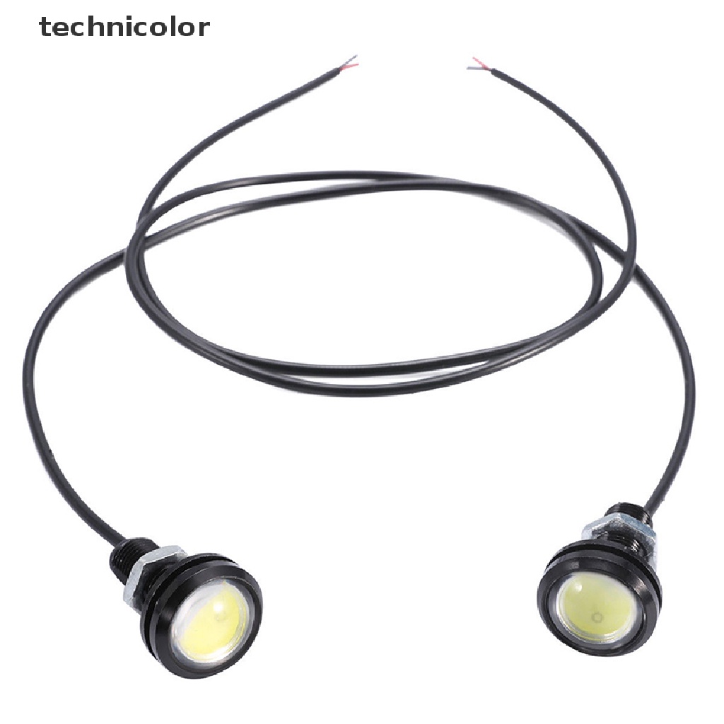 2 Đèn LED Mắt Đại Bàng DRL 18W Phá Sương Mù Ban Ngày Cho Xe Hơi