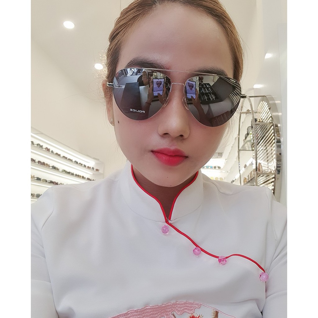 Kính mát chính hãng Police SPLB87J màu sắc thời trang, thiết kế dễ đeo bảo vệ mắt