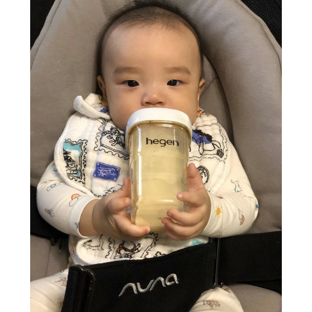 Bình sữa Hegen cho bé chính hãng đủ size 60ml/ 150ml/ 240ml/ 330ml (Chọn size núm)