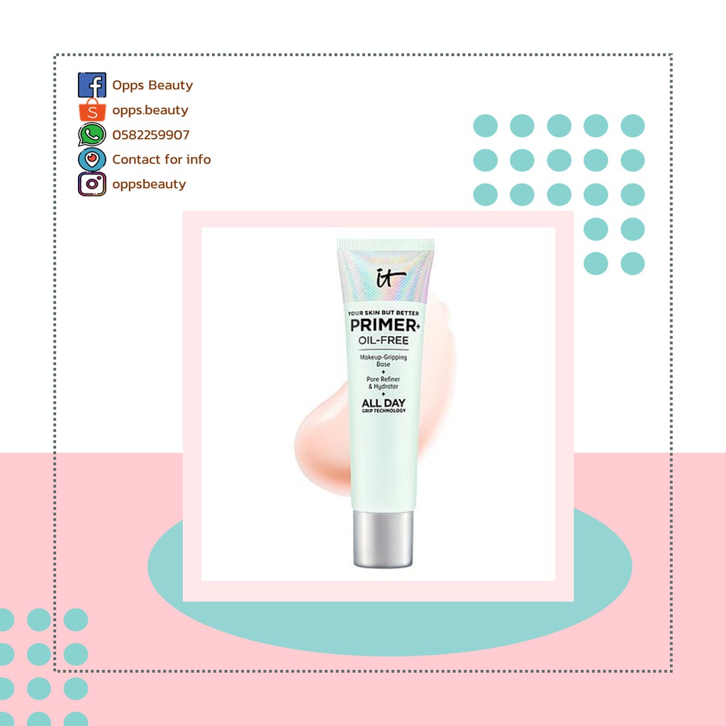 [IT COSMETICS] Kem lót kiềm dầu IT COSMETICS Your Skin But Better Primer