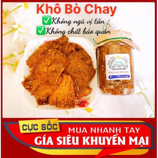 [COMBO2]Khô Bò Chay Diệu Âm Vegan - Không Ngũ Vị Tân - không chất bảo quản - hủ 200gr - date mới - mã 0011 - mã 0012 | BigBuy360 - bigbuy360.vn