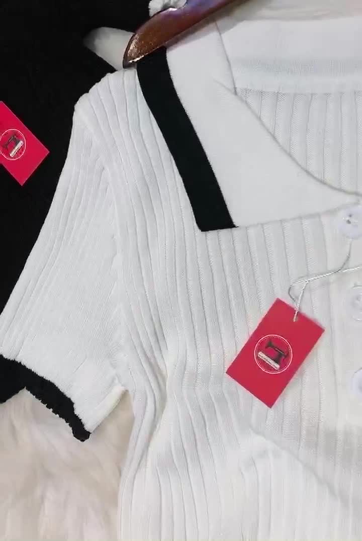 Croptop Nữ Cổ Đức Motoghi, Áo Polo Nữ Hàng Quảng Châu Loại 1 | BigBuy360 - bigbuy360.vn