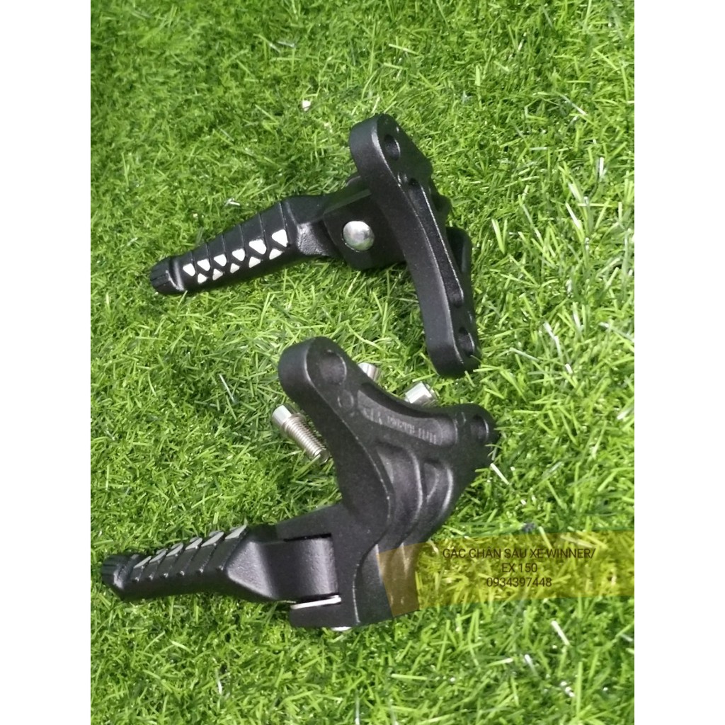 Bộ Gác Chân Sau Ngắn Dành Cho EX 150 Nhôm Đúc