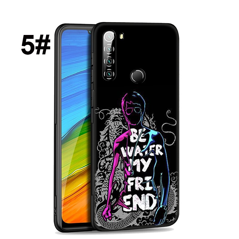 Ốp điện thoại mềm in hình Bruce Lee SH81 cho Xiaomi Redmi Note 8T 8 7 6 5 Pro Poco X2