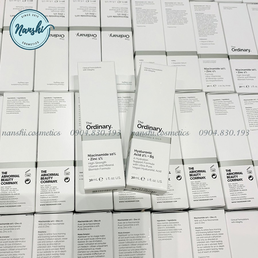 The Ordinary Serum Niacinamide-Hyaluronic Peeling solution