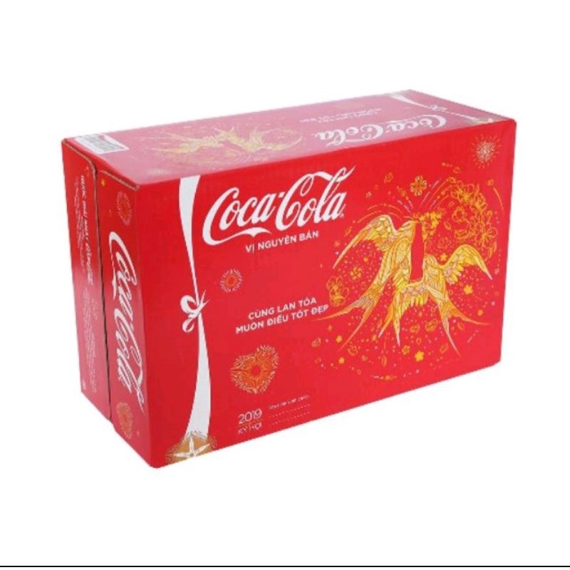 Nước Ngọt CoCa Cola Thùng 24 Lon