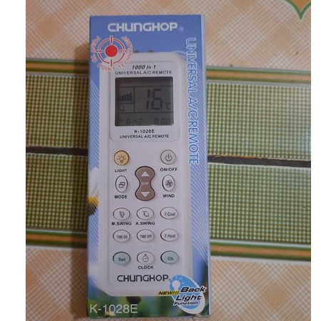 Remote Điều Khiển điều hòa Đa năng K-100ES sử dụng cho tất cả các loại điều hòa hiện nay