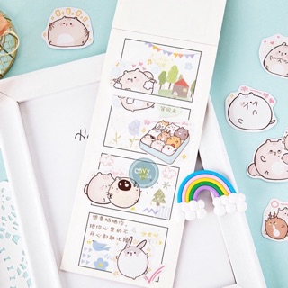 10 Stickers Chuột Mụp Mụp