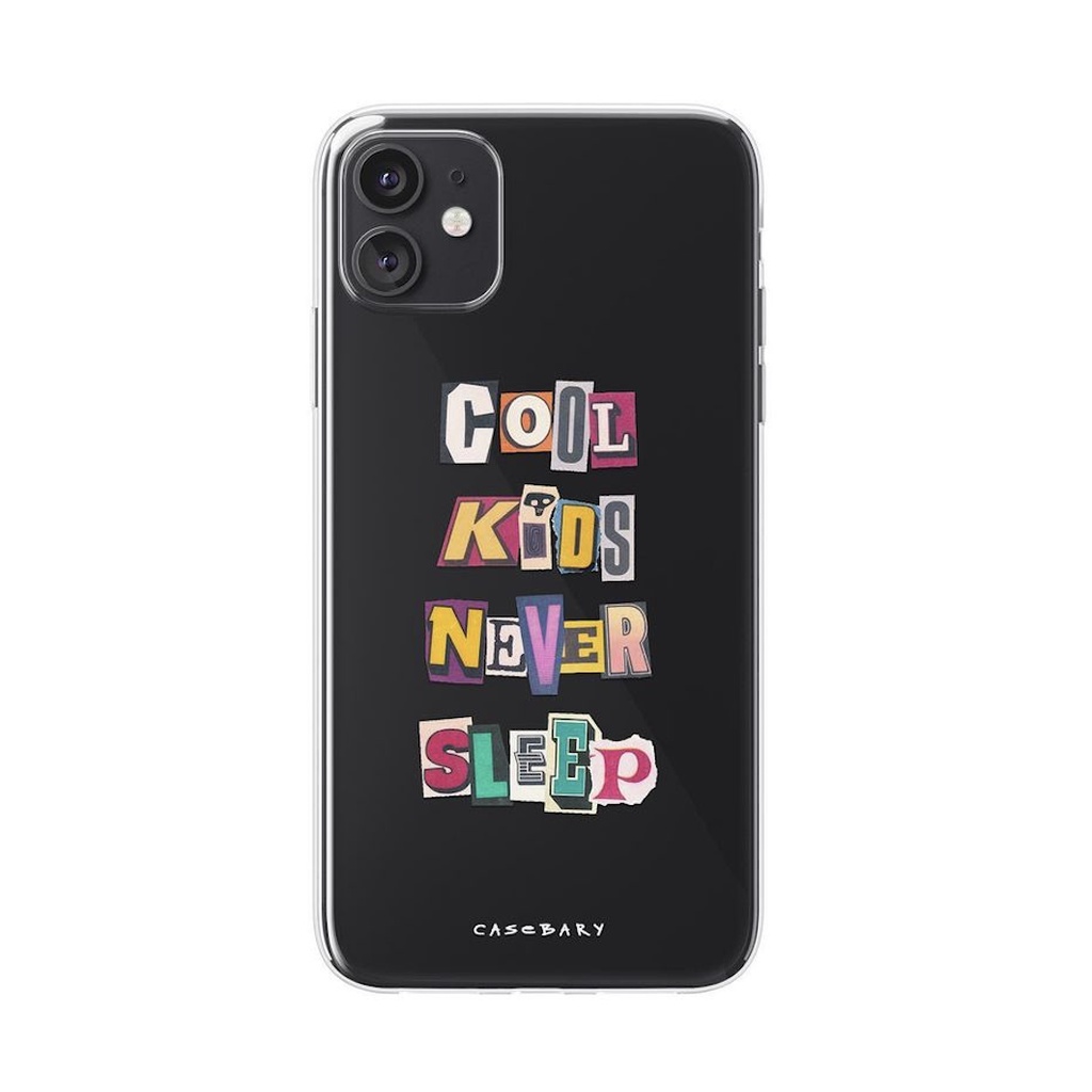 Ốp lưng điện thoại Casebary | COOL KIDS NEVER SLEEP | TẤT CẢ CÁC DÒNG MÁY