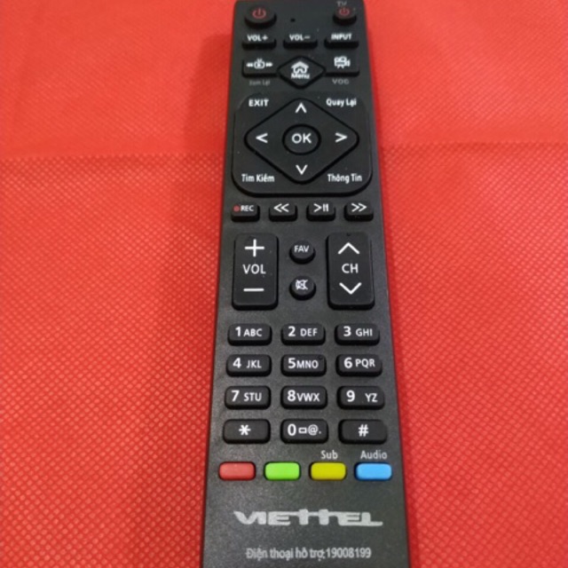 REMOTE ĐIỀU KHIỂN ĐẦU THU VIETTEL