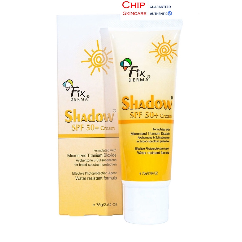 [Hàng Nhập Khẩu] Kem chống nắng Fixderma Shadow SPF 50+ Cream (Fix Derma)