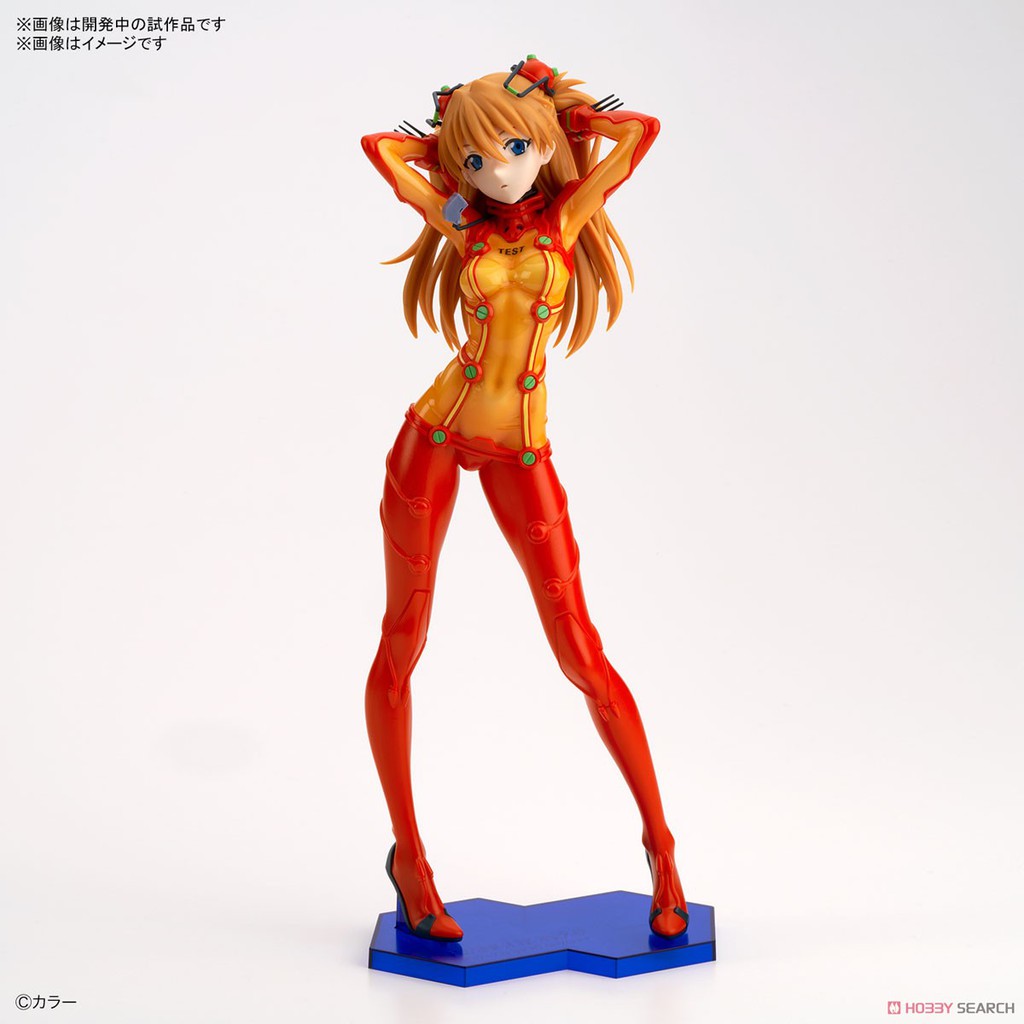 Mô Hình Lắp Ráp Asuka Langley Figure Rise Labo Shikinami Bandai Evangelion Đồ Chơi Anime Nhật