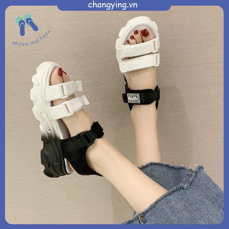 Dép xăng đan Giày Sandal Thể Thao Mùa Hè Phong Cách Hàn Quốc Kiểu Mới Dễ Phối Đồ Cho Học Sinh