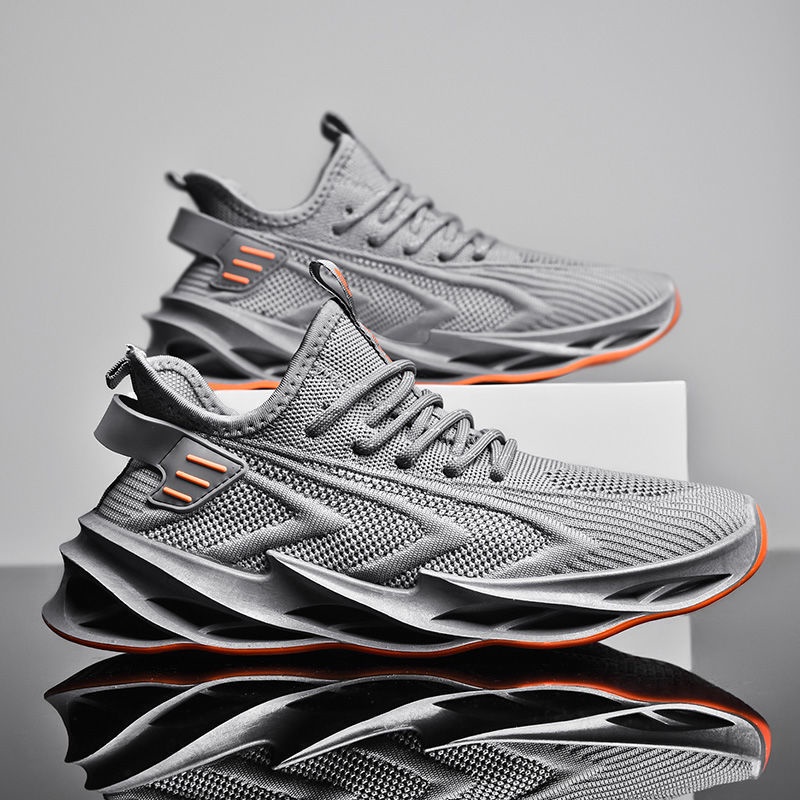 Giày Thể Thao Nam GEMI - Sneaker Màu Xám - Đen -  Xanh Đen, Giày Thoáng Khí Cao Cấp, Đế Xốp Nhẹ - G5080
