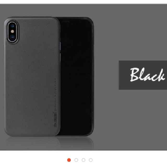 Ốp memumi siêu  mỏng 0,3mn iPhone XS